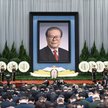 Oddanie hołdu zmarłemu 30 listopada 2022 r. byłemu przywódcy Chin Jiangowi Zeminowi. Pekin, Wielka H