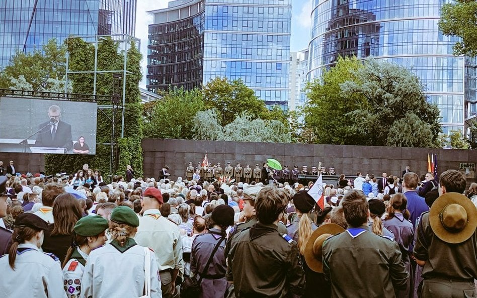 W uroczystości udział wzięli Powstańcy wraz z rodzinami