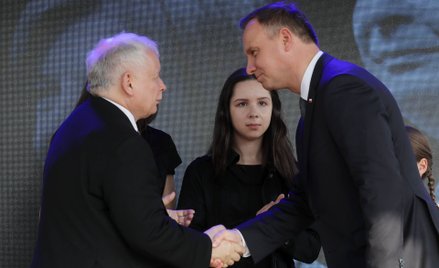 Jarosław Kaczyński i Andrzej Duda
