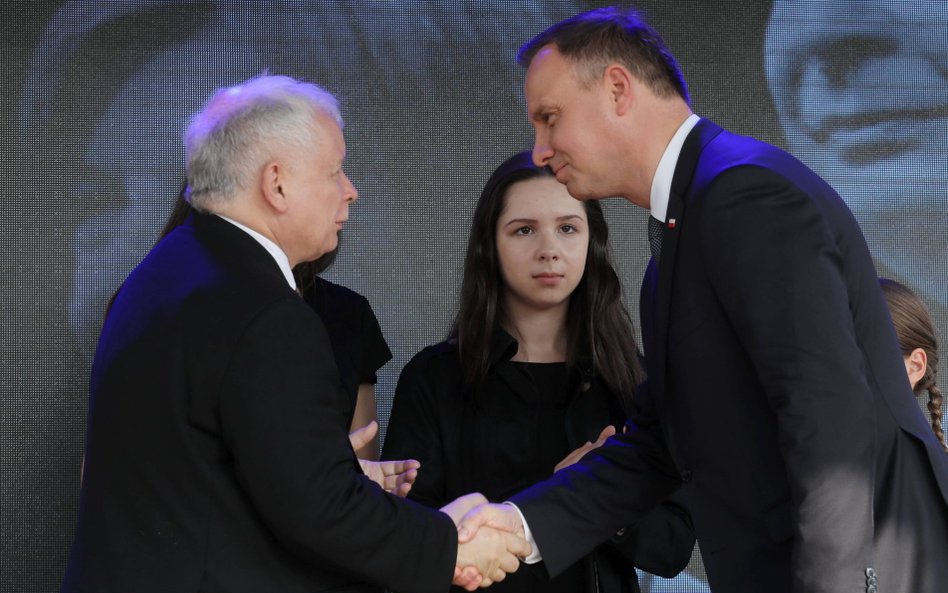 Jarosław Kaczyński i Andrzej Duda