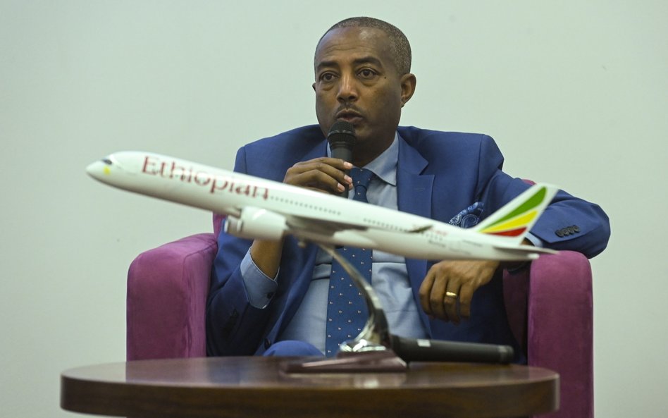 Wiceprezes ds. handlowych w Ethiopian Airlines Lemma Yadecha Gudeta