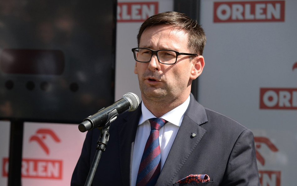 Daniel Obajtek, prezes Orlenu, mówi, że dzięki inwestycjom grupy wzrośnie bezpieczeństwo energetyczn