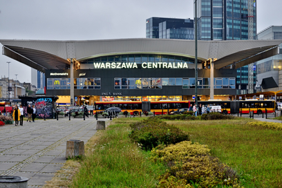 Warszawa Centralna jeden z dworców kolejowych w Warszawie