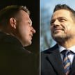 Sławomir Mentzen, Rafał Trzaskowski i Karol Nawrocki