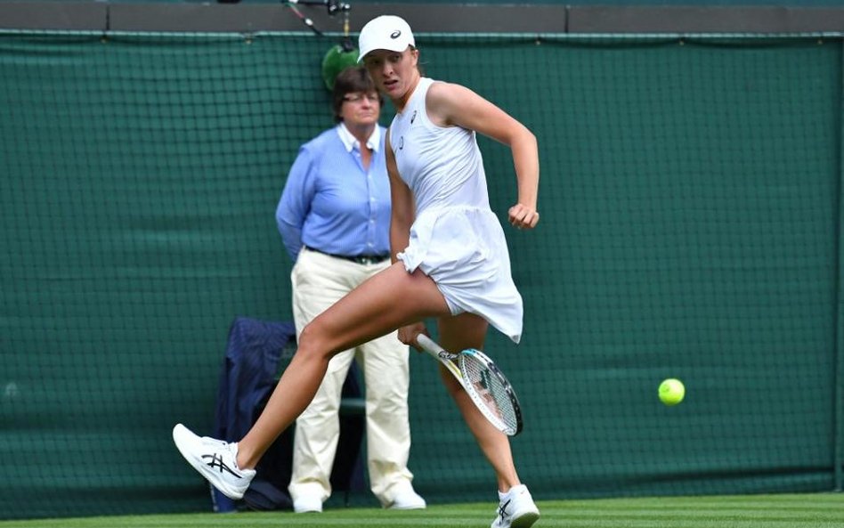 Wimbledon: Iga Świątek wygrała drugi mecz