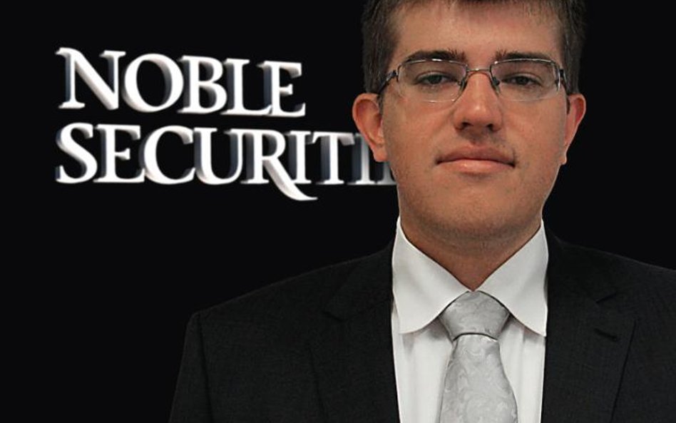 Sebastian Trojanowski, doradca inwestycyjny Noble Securities