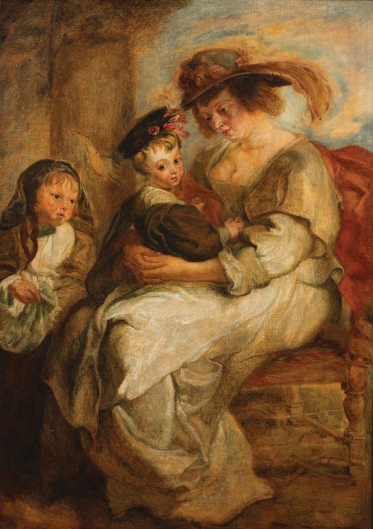 Tani portret Marszałka wyrzeźbiony przez Stanisława Ostrowskiego.