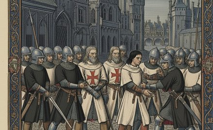 W piątek, 13 października 1307 r., na rozkaz króla Francji Filipa Pięknego aresztowano większość tem