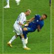 Finał mundialu 2006. Zinedine Zidane i Marco Materazzi