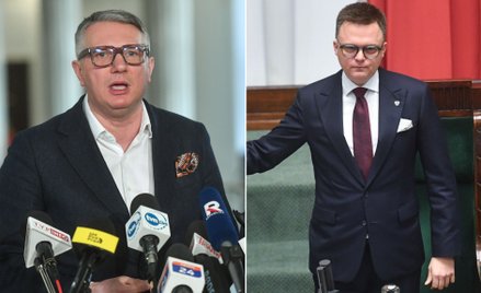 Przemysław Wipler i Szymon Hołownia