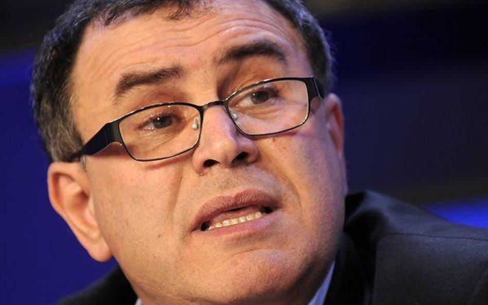 Amerykański ekonomista Nouriel Roubini