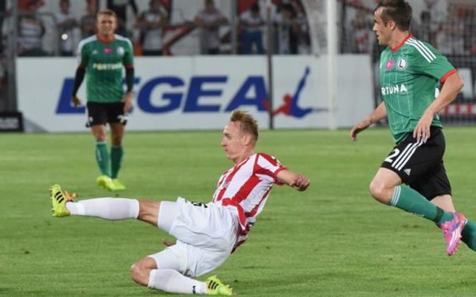 Cracovia szybko strzeliła Legii bramkę, ale naporu rywali nie wytrzymała i przegrała 1:3