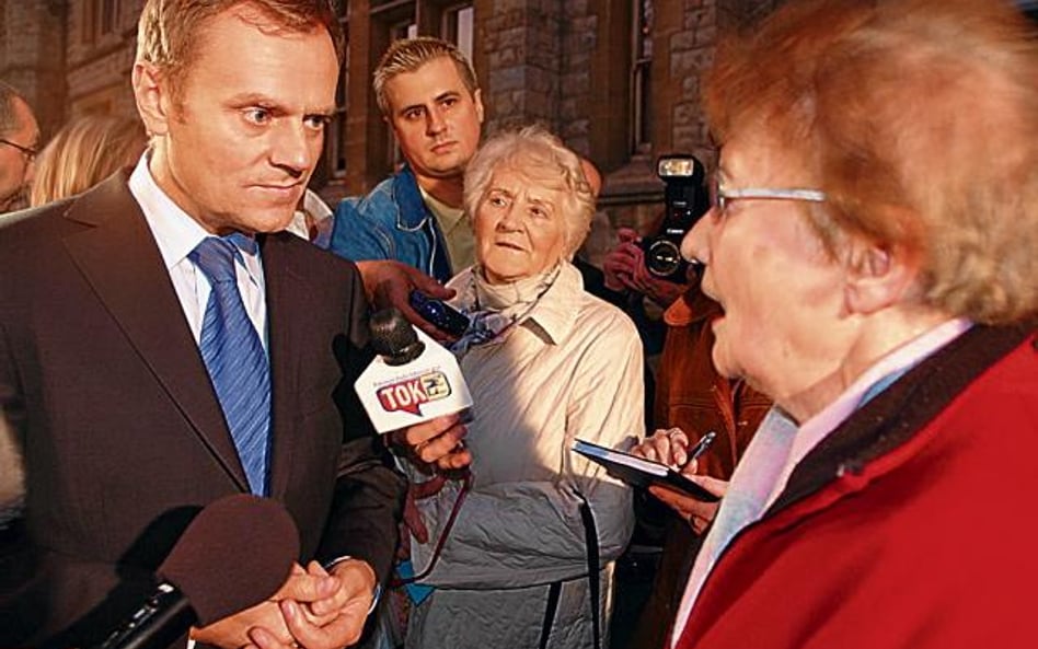 Donald Tusk dziękował w Londynie za prezent