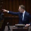 Sławomir Nitras w czasie debaty o komisjach śledczych w Sejmie