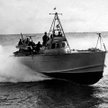 Włoski ścigacz torpedowy MAS podczas walk na Morzu Śródziemnym