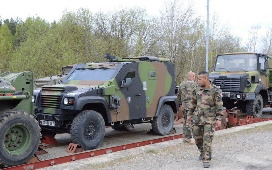 Wojskowi z Francji na ćwiczeniach w Polsce