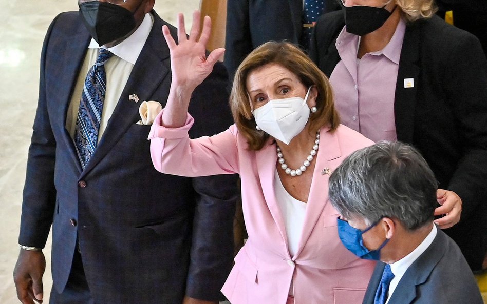 Nancy Pelosi jeszcze w trakcie pobytu w Kuala Lumpur