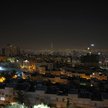 Widok na Teheran tuż po ataku armii Izraela
