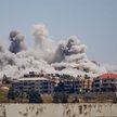 Liban, dym nad miastem po ataku Izraela, fotografia z 3 czerwca 2026 r.