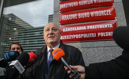 Przewodniczący Państwowej Komisji Wyborczej, sędzia Sylwester Marciniak