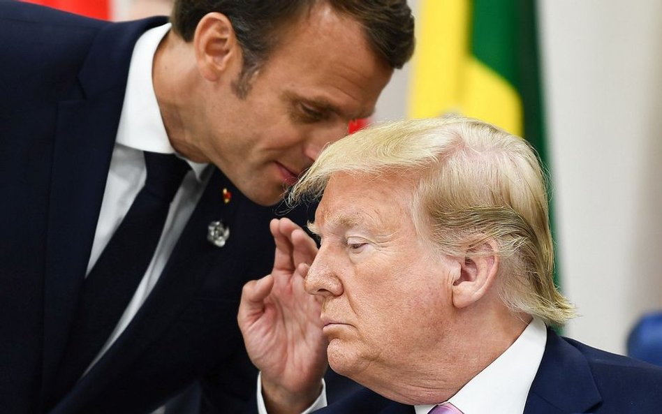 Emmanuel Macron chciał być najważniejszym partnerem dla Donalda Trumpa w UE, ale się nie udało. Nie 