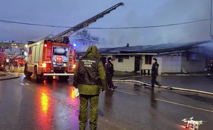 Pożar klubu "Poligon" w Rosji. Nie żyje 13 osób