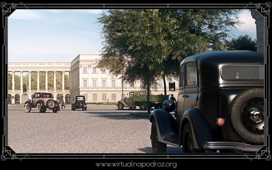 Park Miniatur Województwa Mazowieckiego. Przedwojenna wirtualna Warszawa