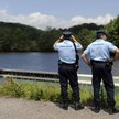Patrol żandarmerii wypatruje krokodyla w Xertigny