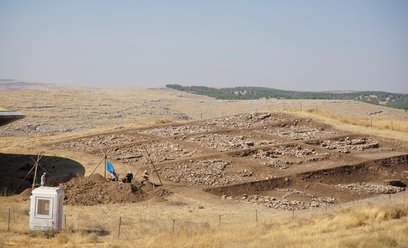 Teren wykopalisk w Göbekli Tepe