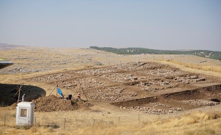 Teren wykopalisk w Göbekli Tepe