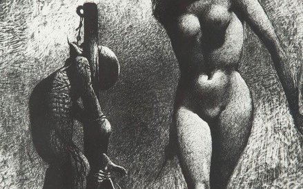 Zdzisław Beksiński - Bez tytułu, 1969 r.