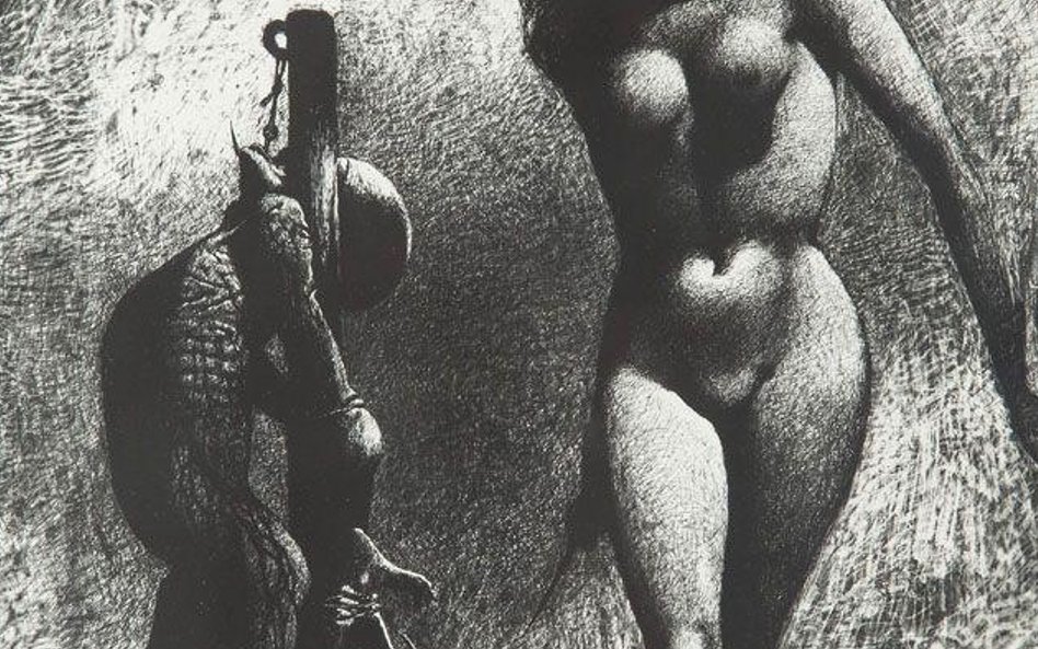 Zdzisław Beksiński - Bez tytułu, 1969 r.