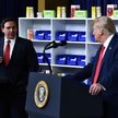 Gubernator Florydy Ron DeSantis i były prezydent USA Donald Trump