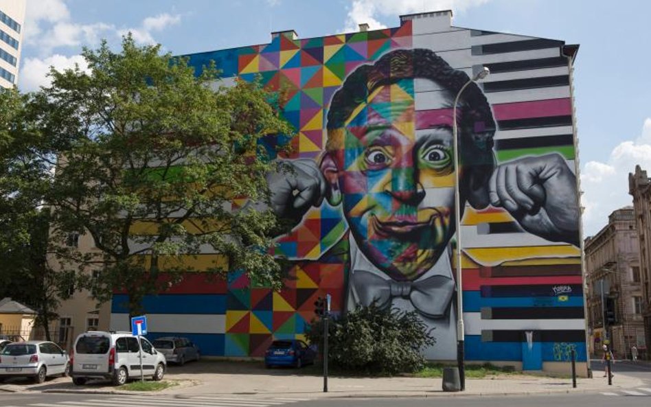 Eduardo Kobra przy ul. Sienkiewicza 18