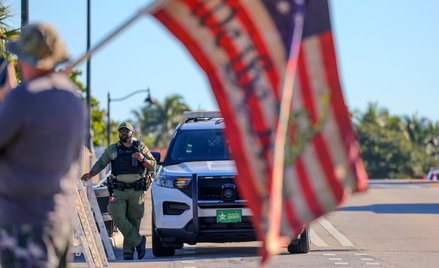 Uzbrojony mężczyzna zastrzelony po wtargnięciu na teren Mar-a-Lago