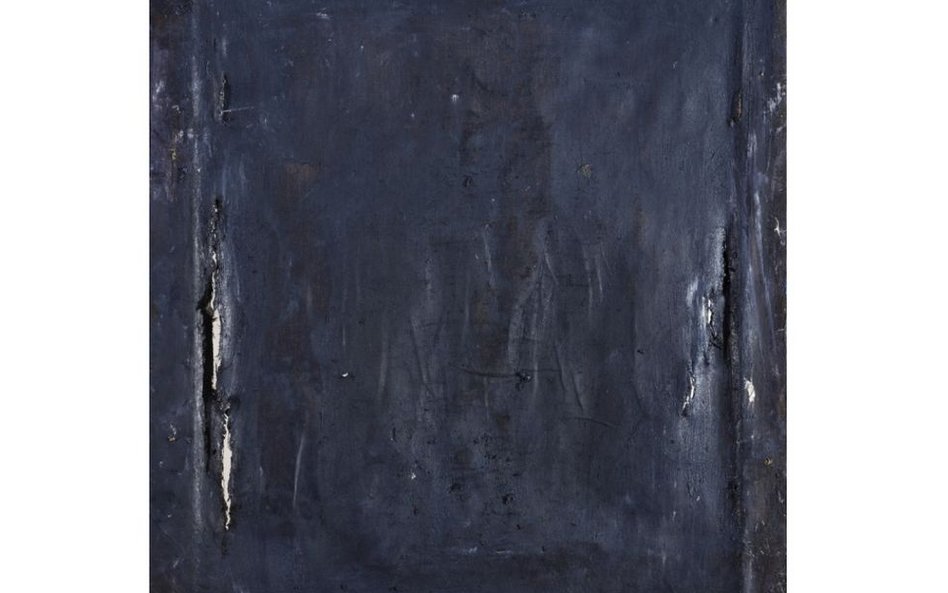 Jacek Sempoliński?, Męćmierz/Wisła1989, olej, płótno, 75,5 x 64,5 cm