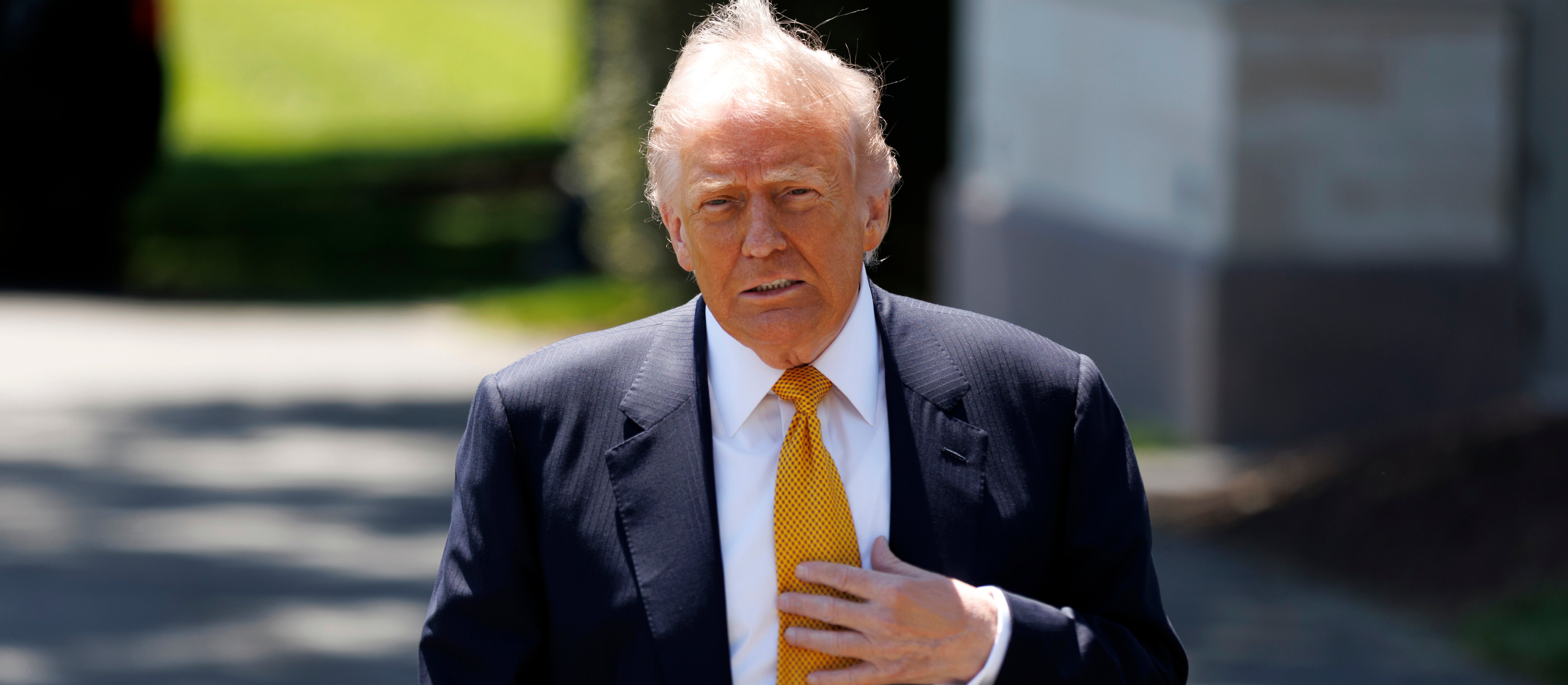 Trump przez cały czas mocno gra na giełdzie