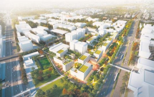 Osiedle Echo Investment w miejscu biurowców na Służewie to największy projekt, jaki uzyskał zielone 