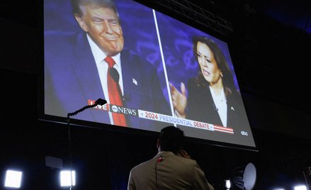 Donald Trump zmierzył się w debacie z Kamalą Harris