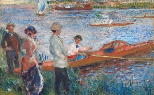 Pierre-Auguste Renoir, „Wioślarze w Chatou”, 1879