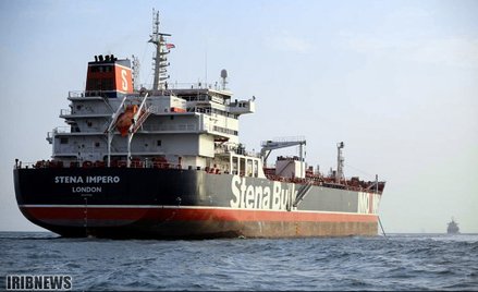Statek "Stena Impero" przejęty 19 lipca przez Iran
