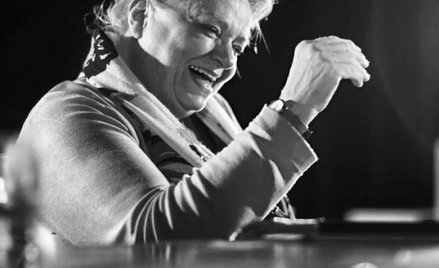 Anna Seniuk, zdjęcie z próby „Twórców obrazów”.