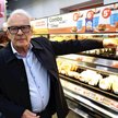 Alain Bouchard, a chairman of Alimentation Couche-Tard, speaks at a convenience store Couche-Tard in
