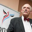 Korwin-Mikke na konferencji Nowej Prawicy