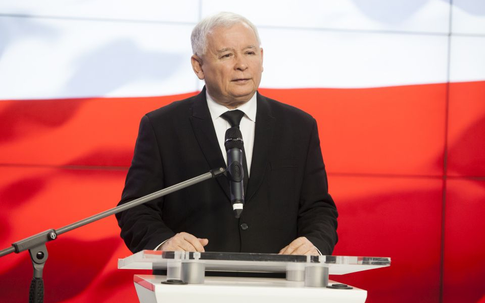 Prezes PiS Jarosław Kaczyński