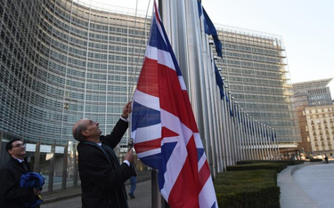 Za dwa lata brytyjska flaga zniknie sprzed siedziby Komisji Europejskiej w Brukseli.