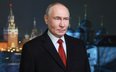 Prezydent Rosji Władimir Putin wygłasza noworoczne orędzie do narodu