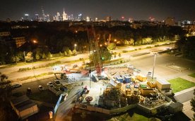 Tarcza „Jolanta" wydrąży tunel kolektora pod ul. Czerniakowską