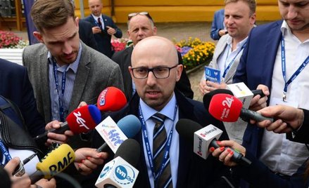 Odejście z Kancelarii Prezydenta Krzysztofa Łapińskiego było jednym z głównych tematów politycznych 