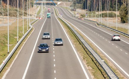 Ograniczenie prędkości na autostradzie